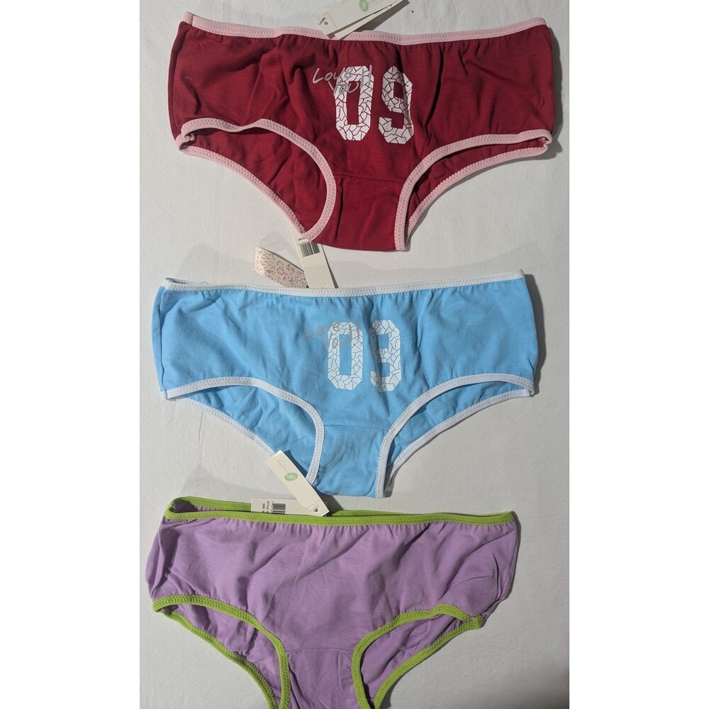 Femina Lingerie Women's XL Panties Lot of 3 Briefs NWT Multicolor
